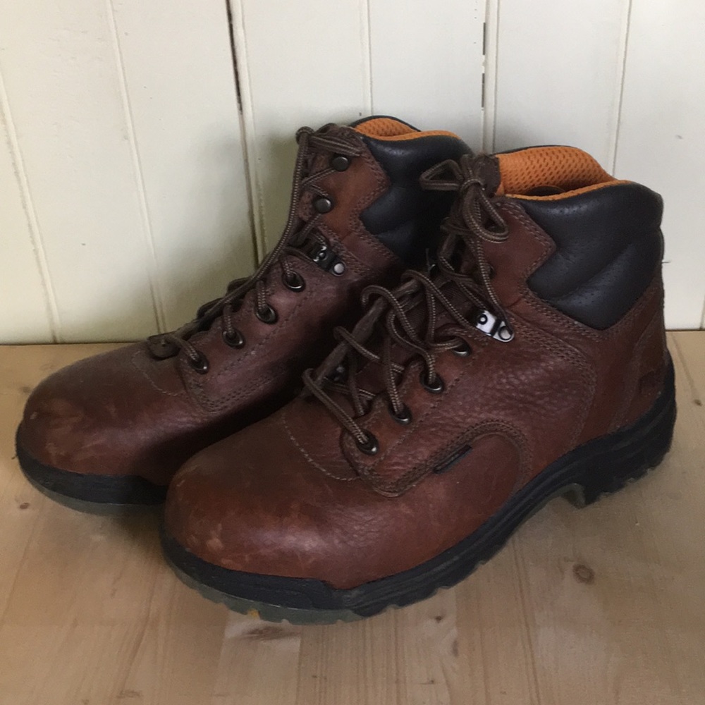 Timberland PRO series boots.